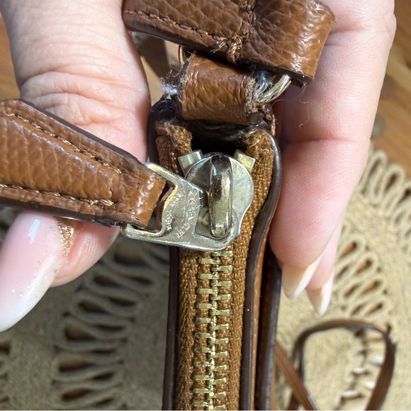 Coach Tan Leather Crossbody Bag - Picture 12 of 16